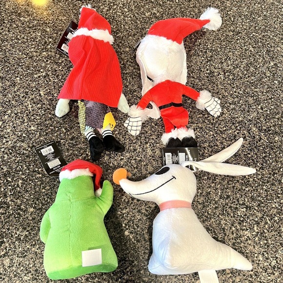 Lot Of Nightmare Before Christmas Plush Jack Skellington Sally Zero Oogie Boogie - Picture 8 of 13